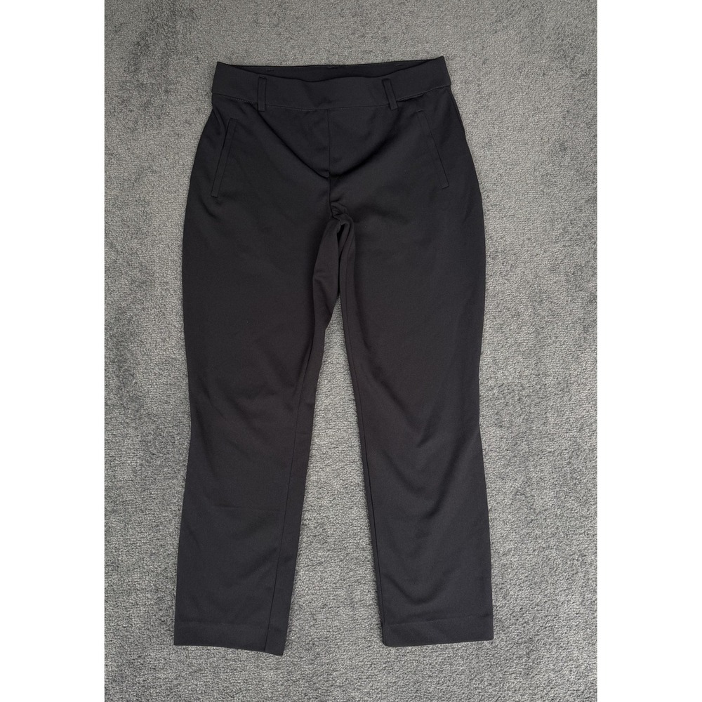 Jules & Leopold Black Stretch Pull On Straight Leg Dress Pants Small CHU248918